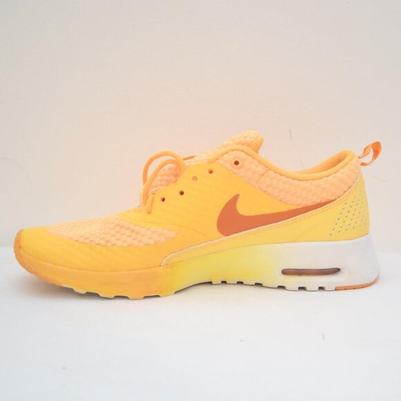 Nike Women's Yellow and Orange Trainers Pre Owned Excellent Condition - Picture 3 of 9